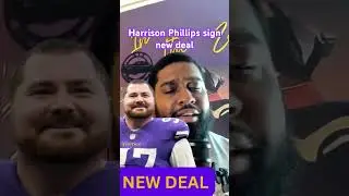 Vikings extend Phillips.#nfl #sports #shorts #greenscreen #skol #minnesotavikings #harrisonphillips