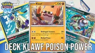 Deck Klawf Poison Power - Pokemon TCG Live