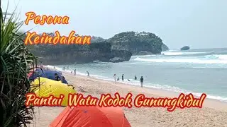 Pantai Watu Kodok Gunungkidul
