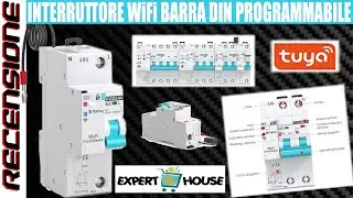 Questi mi garbano RECENSIONE Tuya Interruttore MCB 63A Smart Wifi Contatore Consumi by #Expert4house