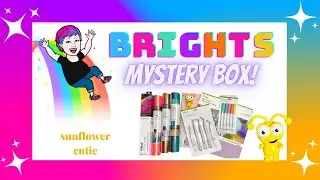 Cricut Brights Mystery Box! Sunflower Cutie Included!