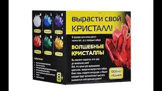 Набор для опытов «Волшебные кристаллы», Master IQ (Мастер IQ)