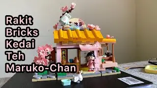 KEDAI TEH CHIBI MARUKO CHAN | MAINAN MERAKIT BRICKS | SAKURA MOMOKO | KKV