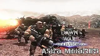 Imperial Guard vs Orks -  Survival ! - Unification Mod 2021| WH40k: DoW - Soulstorm