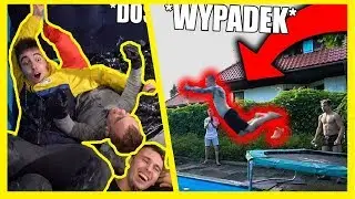 WSZYSTKIE UPADKI I WYPADKI DOMOWNIKÓW EKIPY