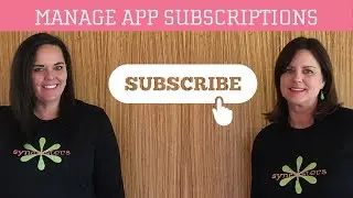 Manage App Subscriptions - iPhone / iPad
