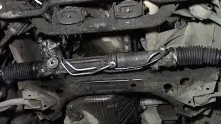 Рулевая рейка на bmw e34.Установка.