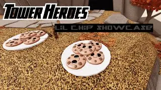 NEW LIL CHIP SKIN SHOWCASE|TOWER HEROES