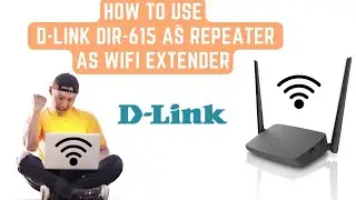 How To Use D-Link Dir 615 As Repeater | D-Link Router Setup As Wireless Repeater |