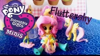 Обзор на фигурку Equestria Girls Minis - Флаттершай