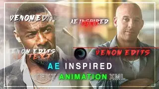 AE Inspired Text Animation Presets #08 | Alight Motion (Xml + Presets) | 