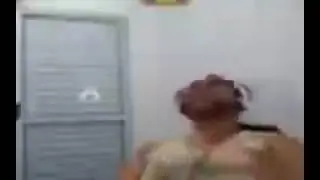brazilian man laughing but really low quality