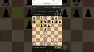 Игорёшка побеждает сильных,зато как бездарь со слабыми. Игорь Немков,2 юн разряд.