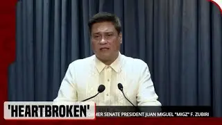 Sen. Zubiri sa kaniyang pagbitiw sa puwesto bilang Senate President