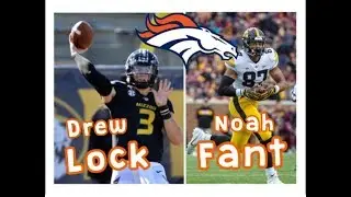 Drew Lock & Noah Fant - New WEAPONS for the Broncos//HIGHLIGHTS