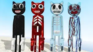 INSIDE CARTOON CAT 💀 Bad Trevor Henderson Dupes 59 (Garry's Mod)
