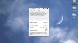 Change Voice gender of Siri in iOS 7 for iPhone
