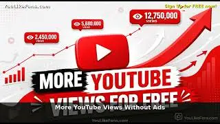 Free YouTube Views, Subscriber, Likes and Comments - YouLikeFans.com - Social Media Exchange Tool