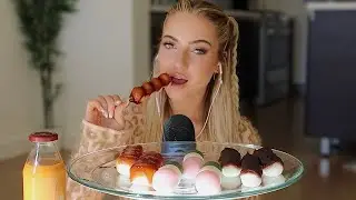 ASMR SAVORY AND SWEET DANGO!