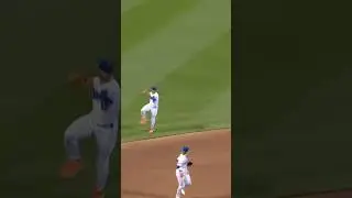 Lindor with the jump throw! 🤯