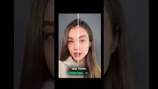 Persona app 😍 Best photo/video editor 😍 #filters #hairstyle