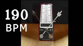 METRONOME 190 BPM COWBELL SOUND
