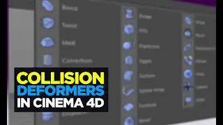 Cinema 4D Collision deformer