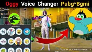 How to change voice like Oggy in Pubg-Bgmi | Voice changer app bgmi | Voice changer for android 2024