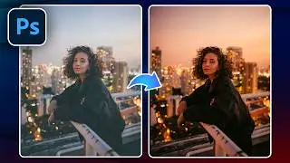Color Grading with Camera Raw Filter in Photoshop