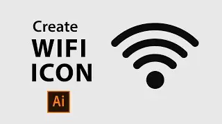 How to Create WIFI Icon in adobe illustrator 
