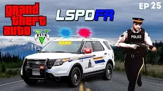GTA 5 LSPDFR RCMP ATTEMPTED SUICIDE CALL EMS/SWAT CALLED EP 25