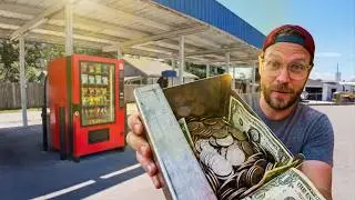 Collecting My First Full Month of Cash From my New Vending Machine!
