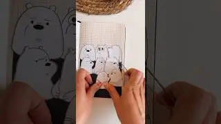 polar bear journaling 