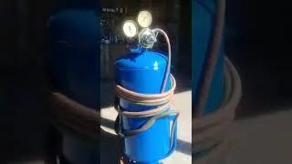 carboreteira gerador de açentileno caseira.