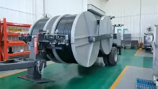 20210104 two new 4X60kN tensioners testing over and were ready to be delivered