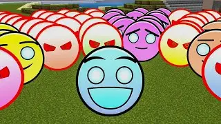 UPDATE Enlightened Fire In The Hole Geometry Dash Difficulty Faces in Minecraft PE