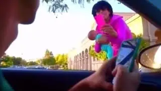 “I JUST TOOK A PICTURE OF YOUR FACE AND NOW MY PHONE IS RUINED...”
