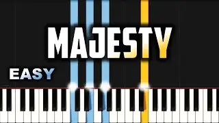 Jesus Image - Majesty | EASY PIANO TUTORIAL BY Extreme Midi