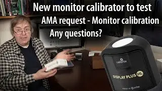 New Calibrite monitor calibrator unbox. AMA request. Monitor calibration What do you want to know?