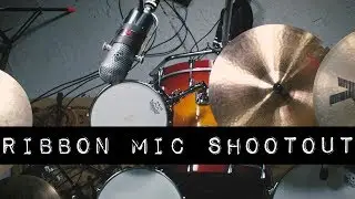 Ribbon Mic Shootout - 9 Mono Ribbons for Drum Overhead