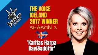 Karitas Harpa Davíðsdóttir The Voice Icelandic 2017 Season 2 Winner 🏆