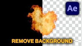 How to Remove Black Background in After Effects