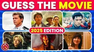 Guess The 2025 Hollywood Movies in 3 Seconds | Hollywood Movie Quiz