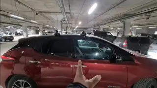Nissan Leaf. Отзыв на багажник