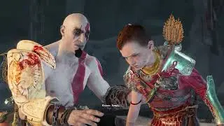 God Of War Young Kratos with different music & Blades Of Chaos