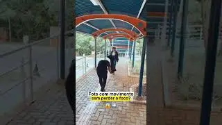Use essa técnica para cravar o foco em fotos com movimento! 📸 
