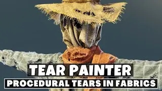 Tear Painter Blender : Create Procedural Tears in Fabrics