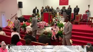 Funeral Service for Mother Mary E. Calhoun