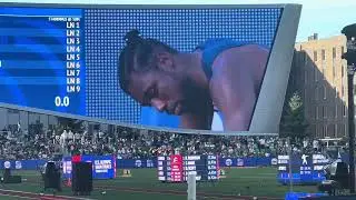 Noah Lyles vs. Christian Coleman Men’s 200m Semifinal Heat 3, 2024 U.S. Olympic Trials