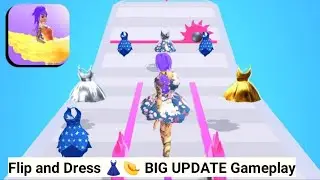 Flip and Dress 👗👒 BIG UPDATE!All Levels Gameplay Android,ios || alien Gamerz 👽